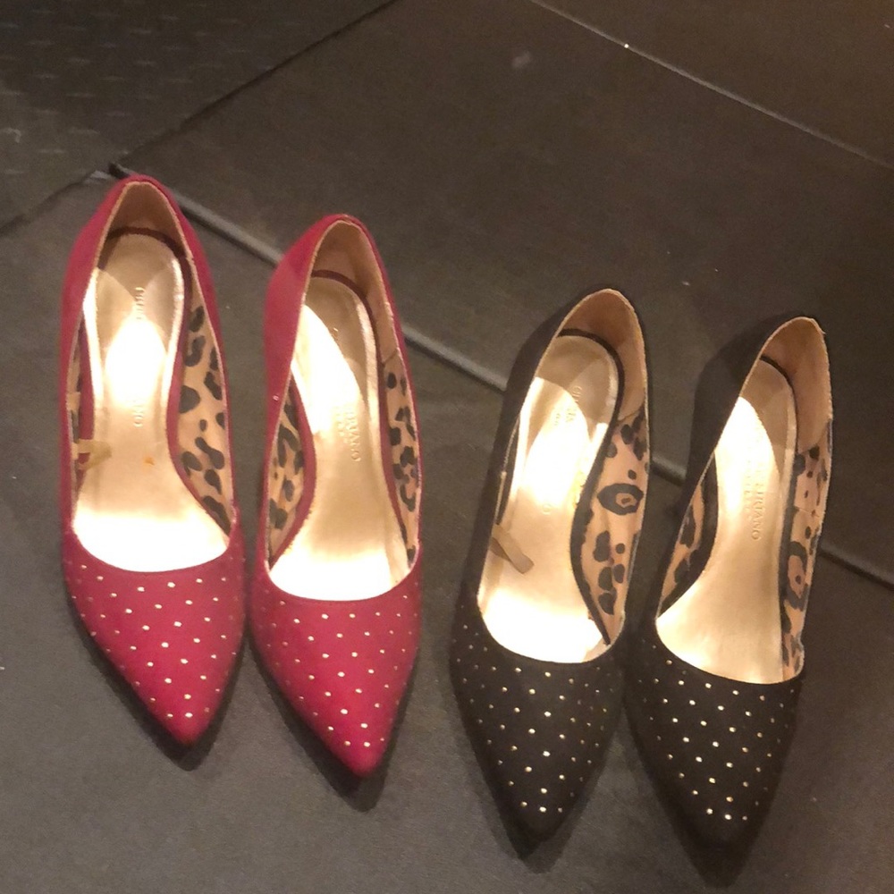 2 pair of heels
